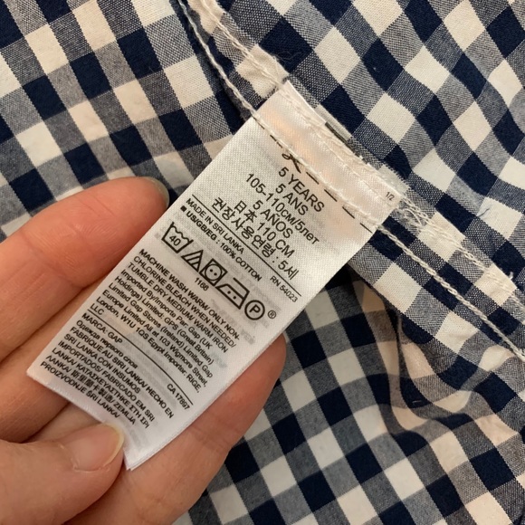 GAP plaided shirt 5T kids - Picture 11 of 12